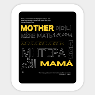 Mother Sticker